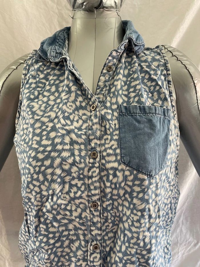 chemise Lf bleu taille L - photo numéro 2