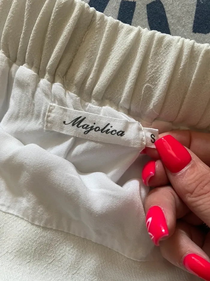 Jupe blanche Majolica 36 - photo numéro 5