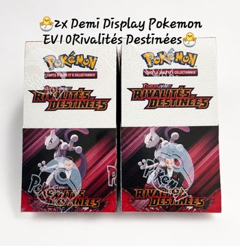 Dernier Lot de 2x Demi Display Pokemon EV10
Rivalités Destinées