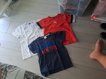 Lot tshirt 8ans garcon