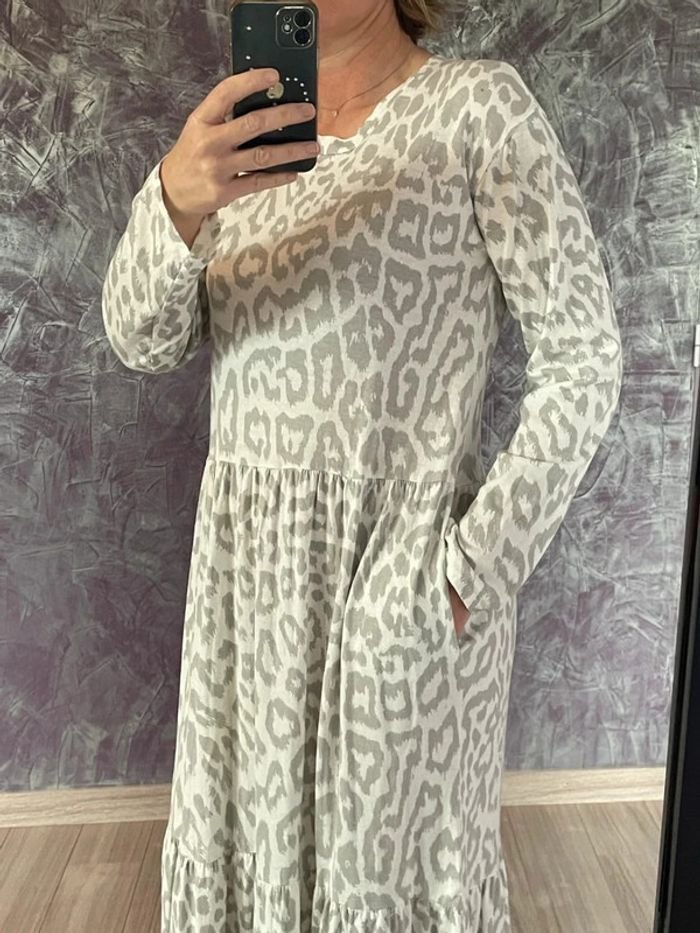 Robe longue couleurs douces - photo numéro 3