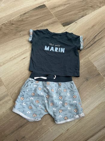 Ensemble short t-shirt
