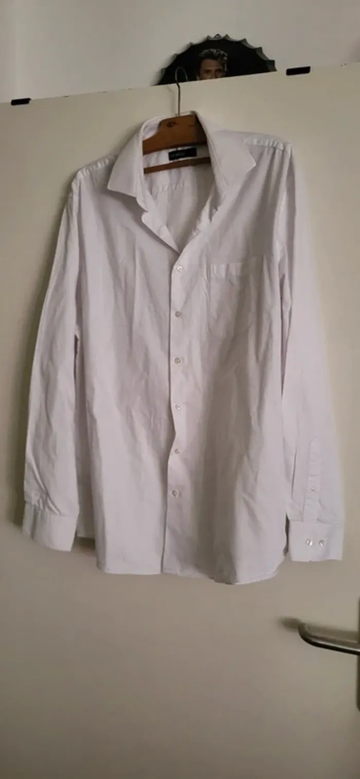 Chemise blanche homme - photo numéro 3