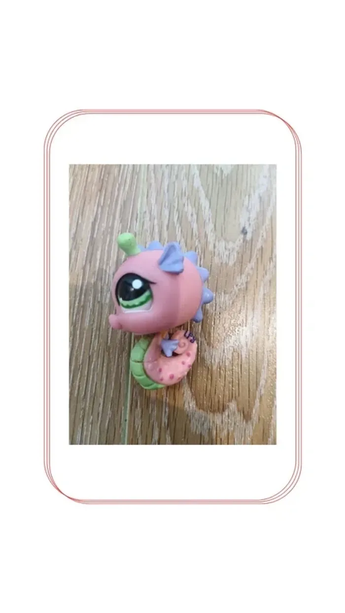 Figurine hippocampe rose Littlest Pet Shop - Hasbro - photo numéro 3
