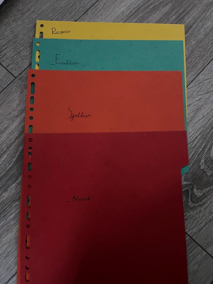6 intercalaires - photo numéro 2