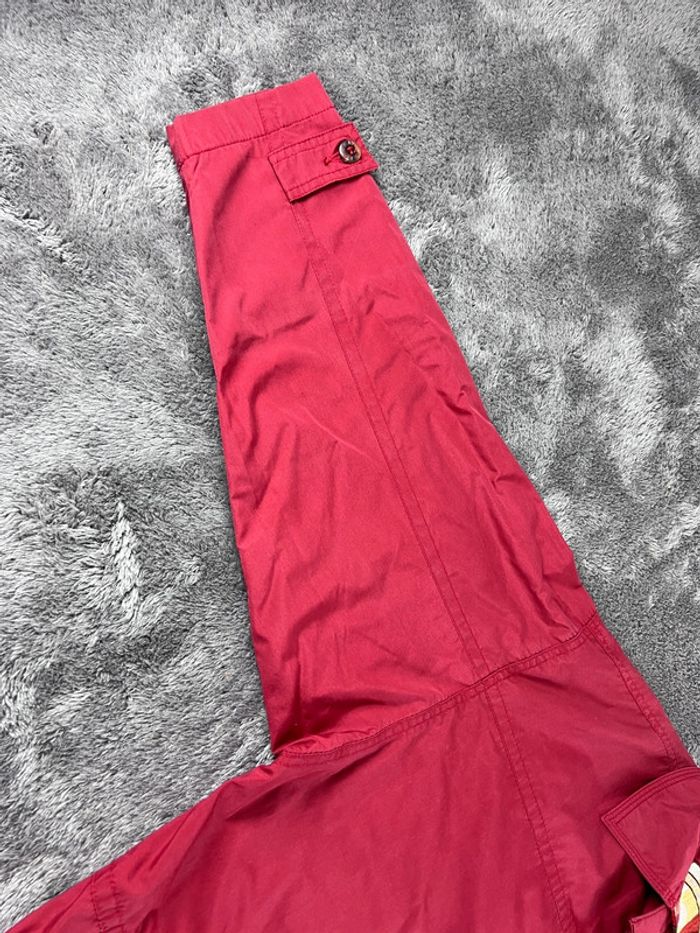 K-Way Golf Line Vintage Rouge Taille M – Imperméable Léger Rétro - photo numéro 13