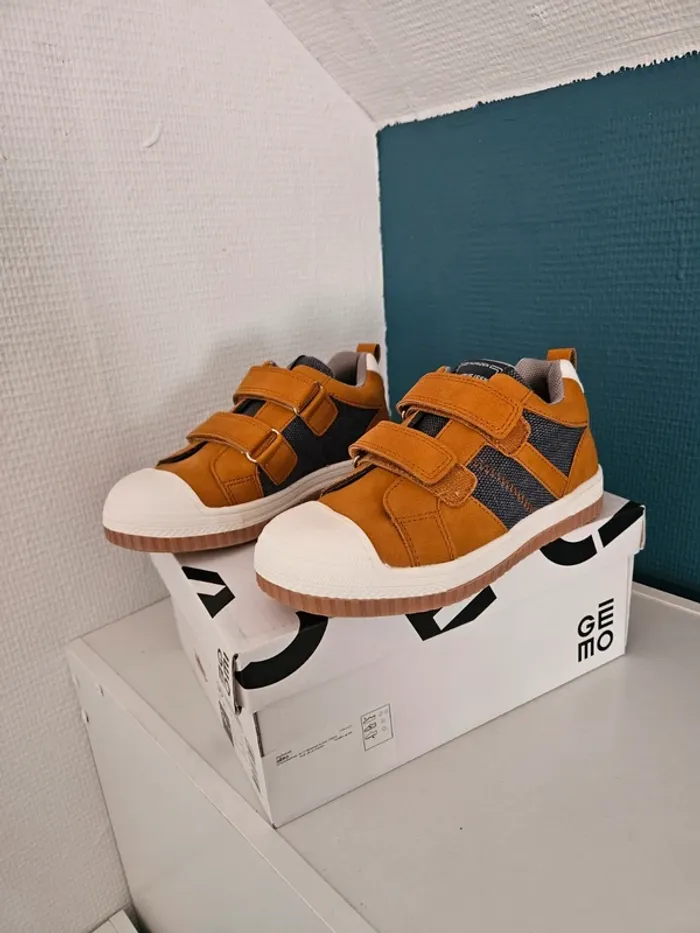 Baskets moutarde 30 neuves gemo - photo numéro 2