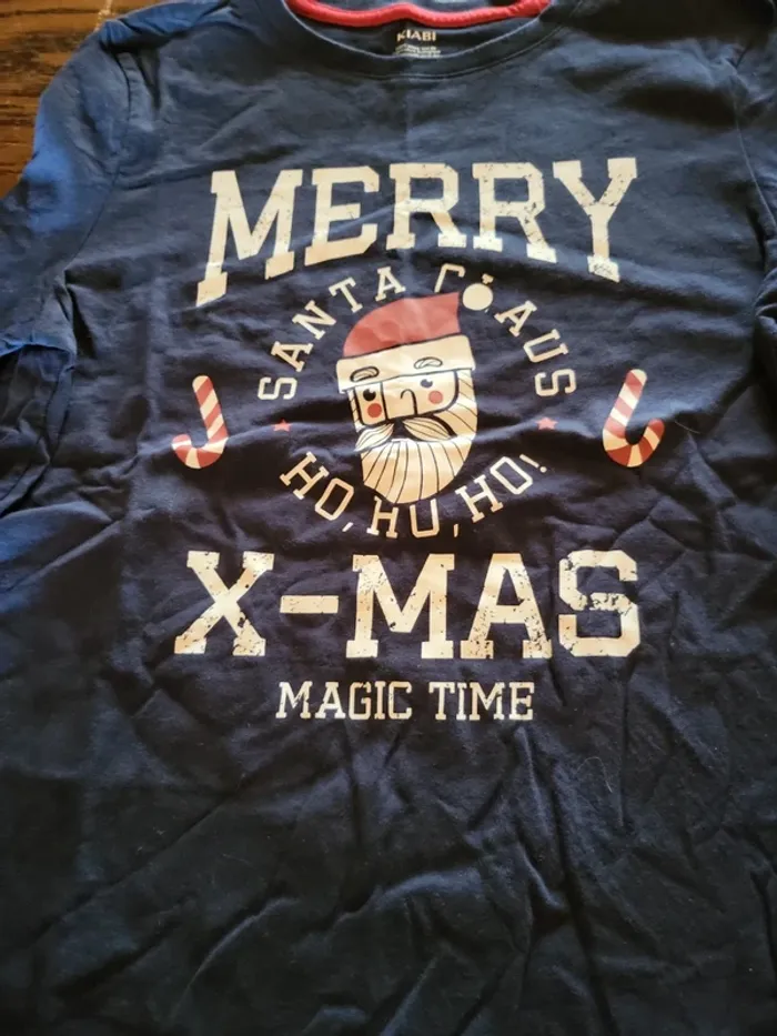 Tee-shirt manche longue Noël - photo numéro 2