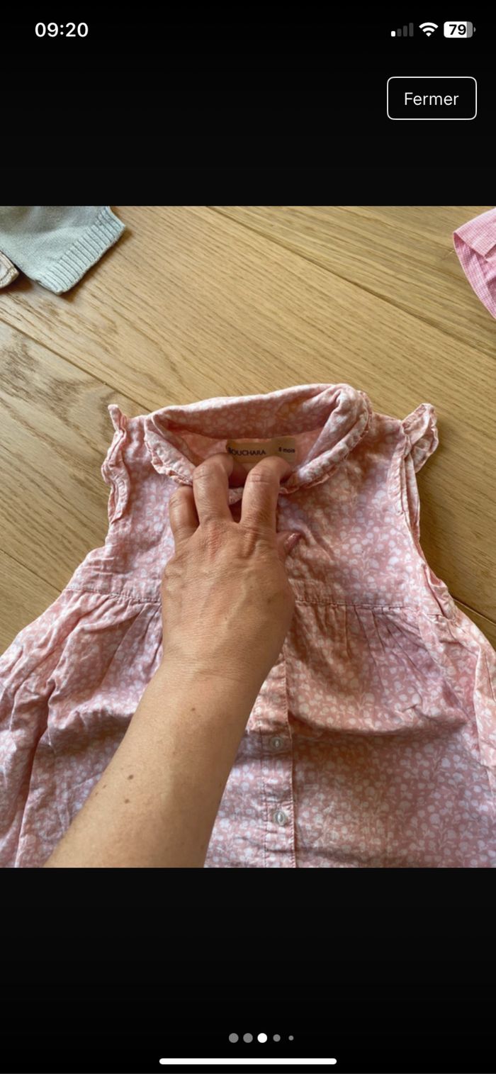 Lot de 6 robes de cérémonie 6 mois 🌸👗 - photo numéro 3