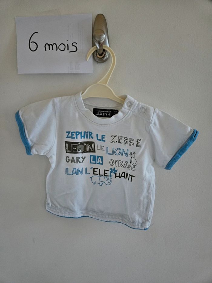 Tee-shirt 6 mois