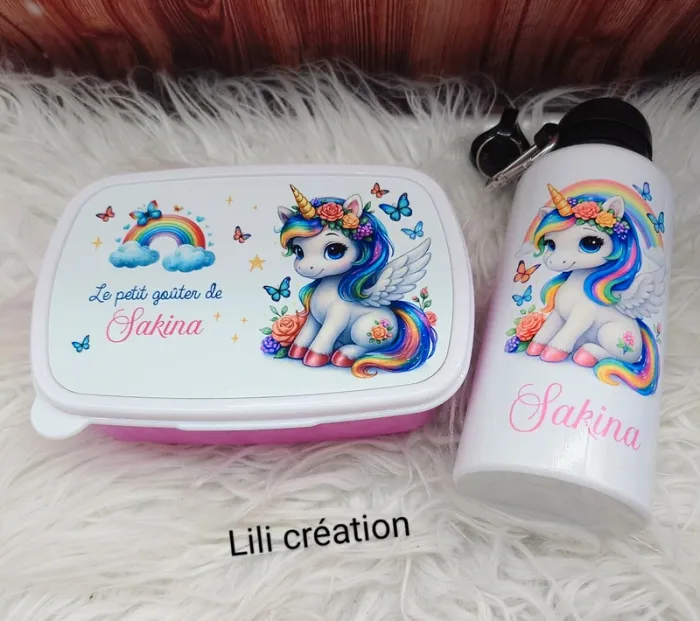 Kit rentrée scolaire licorne