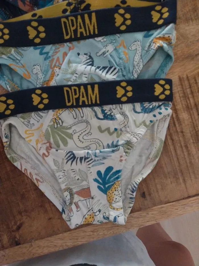 Lot de 6 slip dpam 2 ans - photo numéro 2