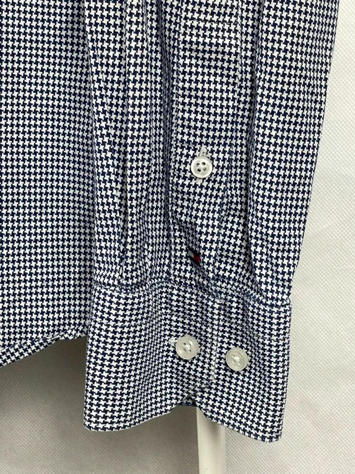 Chemise Tommy Hilfiger Blue Logo Slim Fit M - photo numéro 3