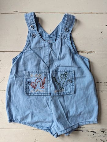 Salopette short DPAM 🐱 18 mois