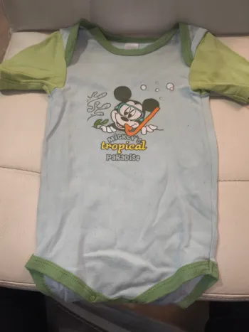 Body manches courtes mickey