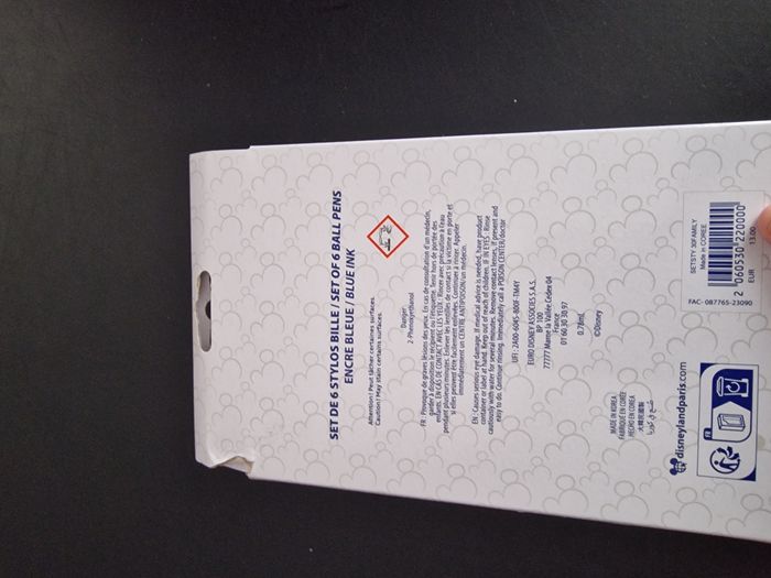 Lot collector – 6 stylos Disneyland Paris – Édition limitée 30 ans ✨ - photo numéro 2