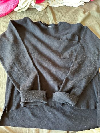 Zara pull bleu marine 152