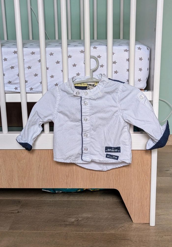 Chemise 6 mois tape à l'oeil