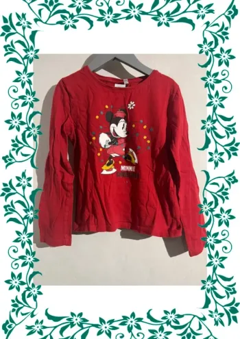 Haut Mickey Noël 8 ans