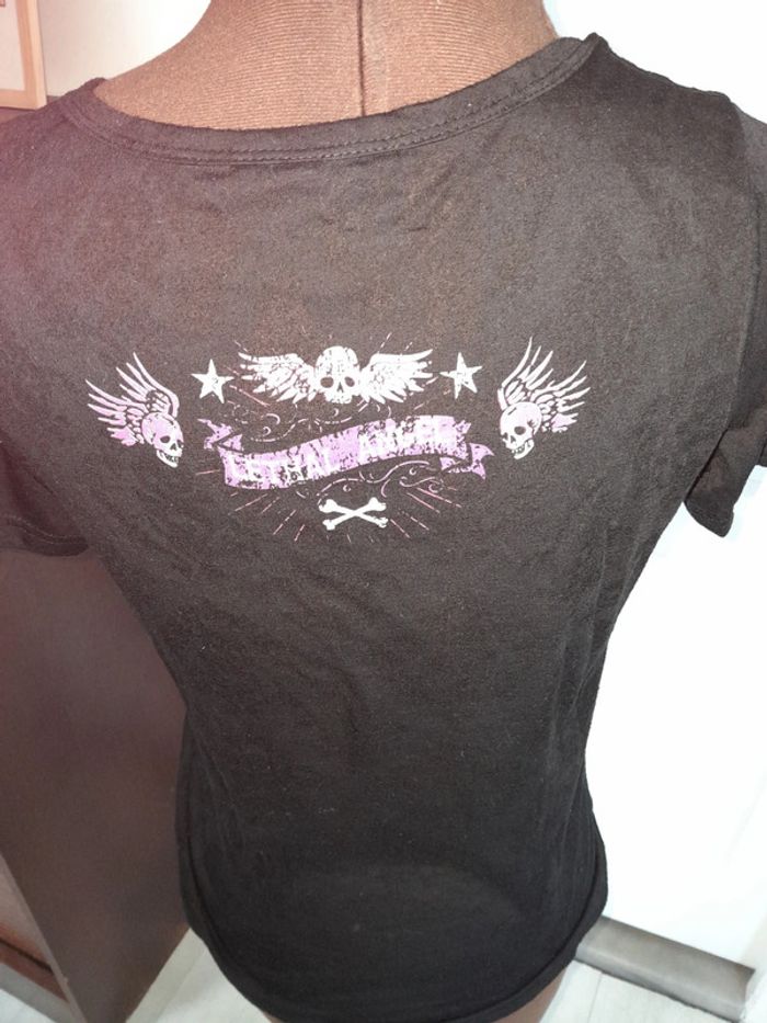 Tee short lethal angel - photo numéro 4