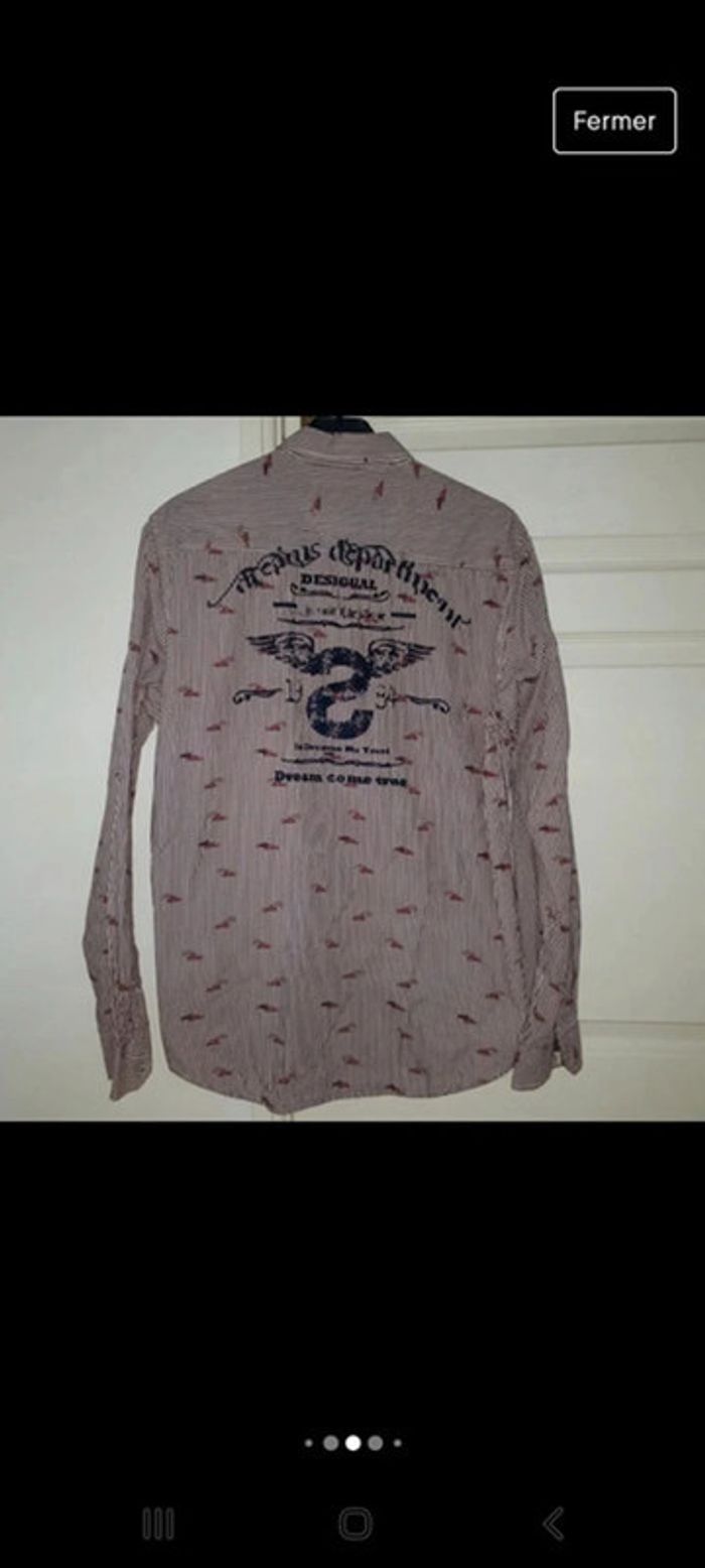 chemise vintage homme Desigual taille M - photo numéro 4