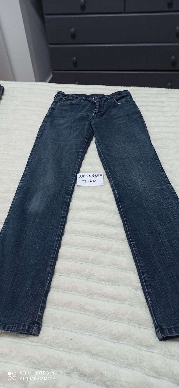 Jeans Bleu t. 40 wrangler