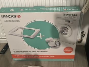 Kit de superposition machine a laver