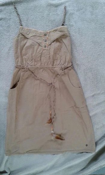 Robe doublée Bonobo marron clair taille XS