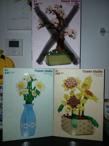 Fleures en lego a construire neuf Prix unitaire