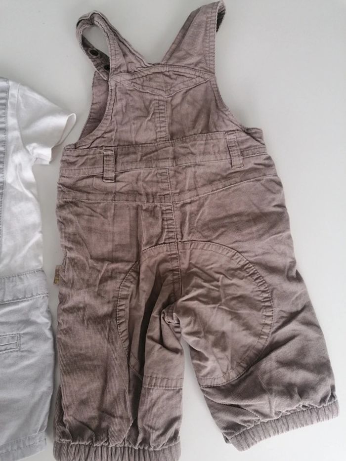 Lot 1 salopette et 1 combishort T 3 mois 👶garçon - photo numéro 7