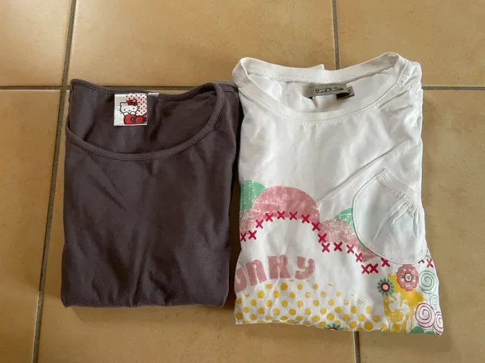 Lot 2 maillots fille - photo numéro 2