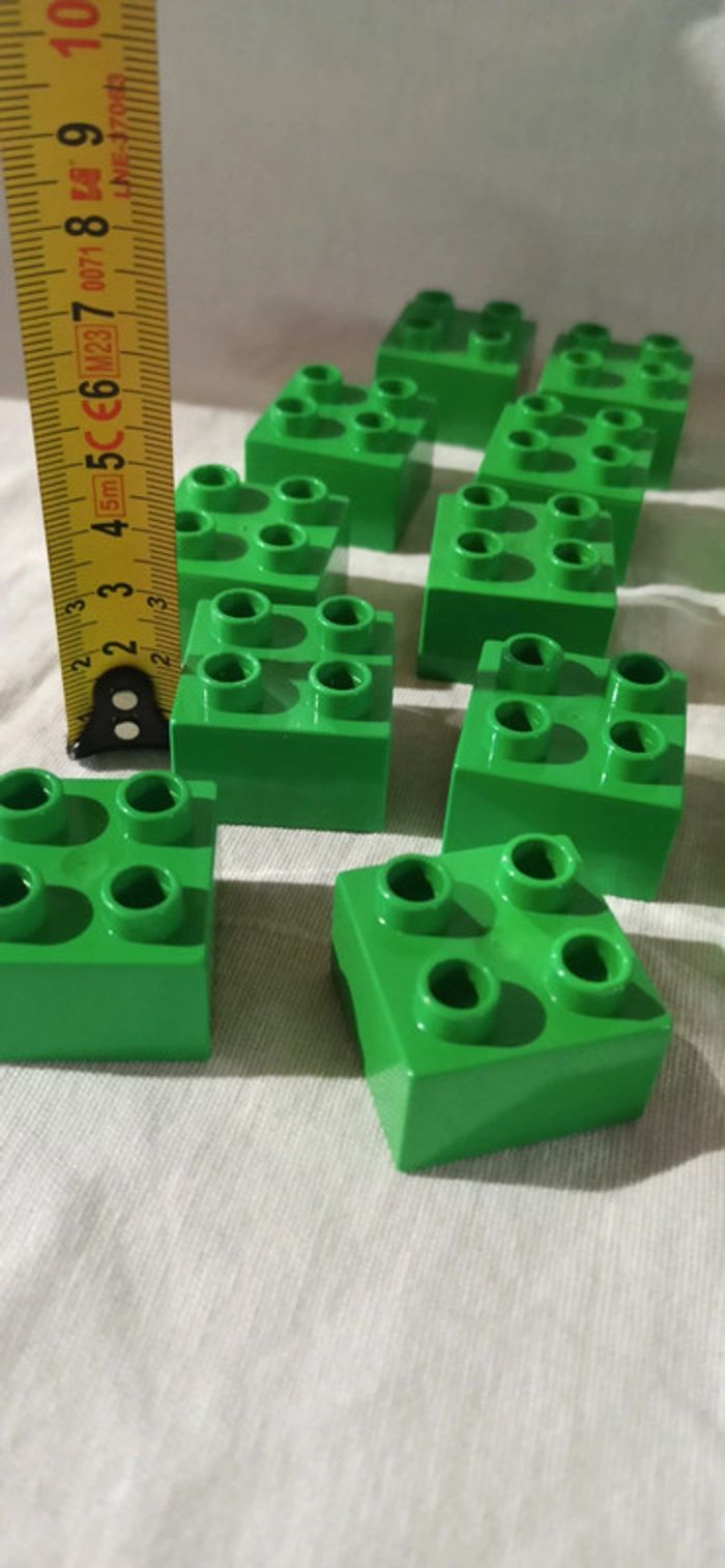 Briques vertes lego duplo - photo numéro 9