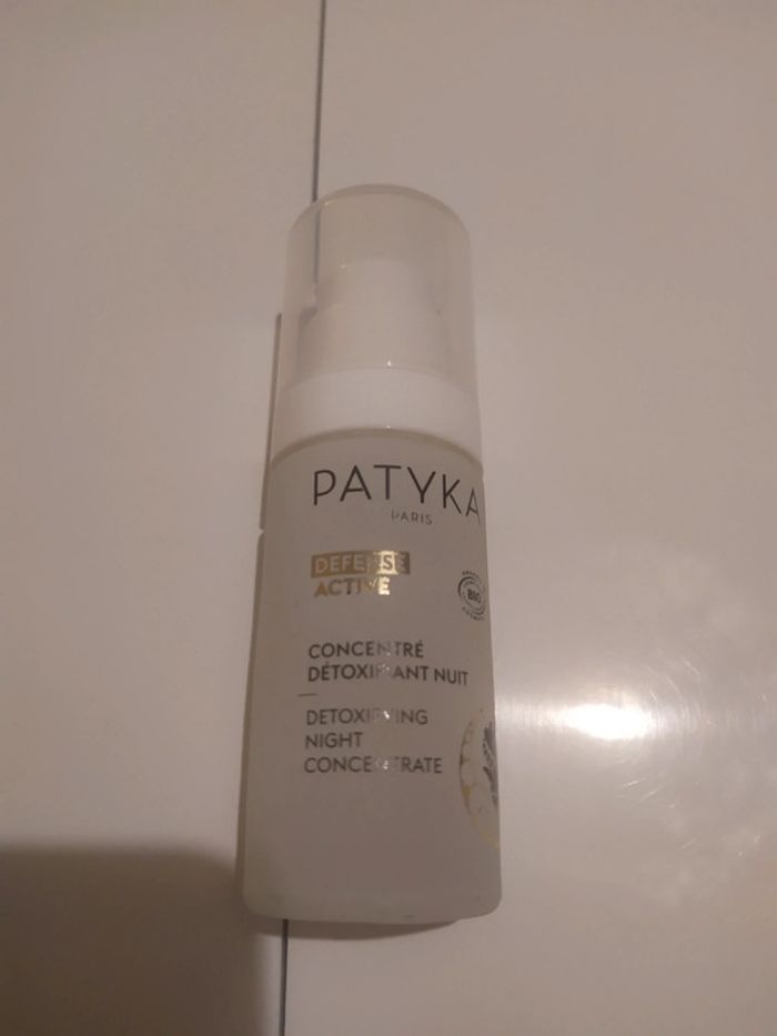 Concentré détoxifiant nuit défense active "patyka"
