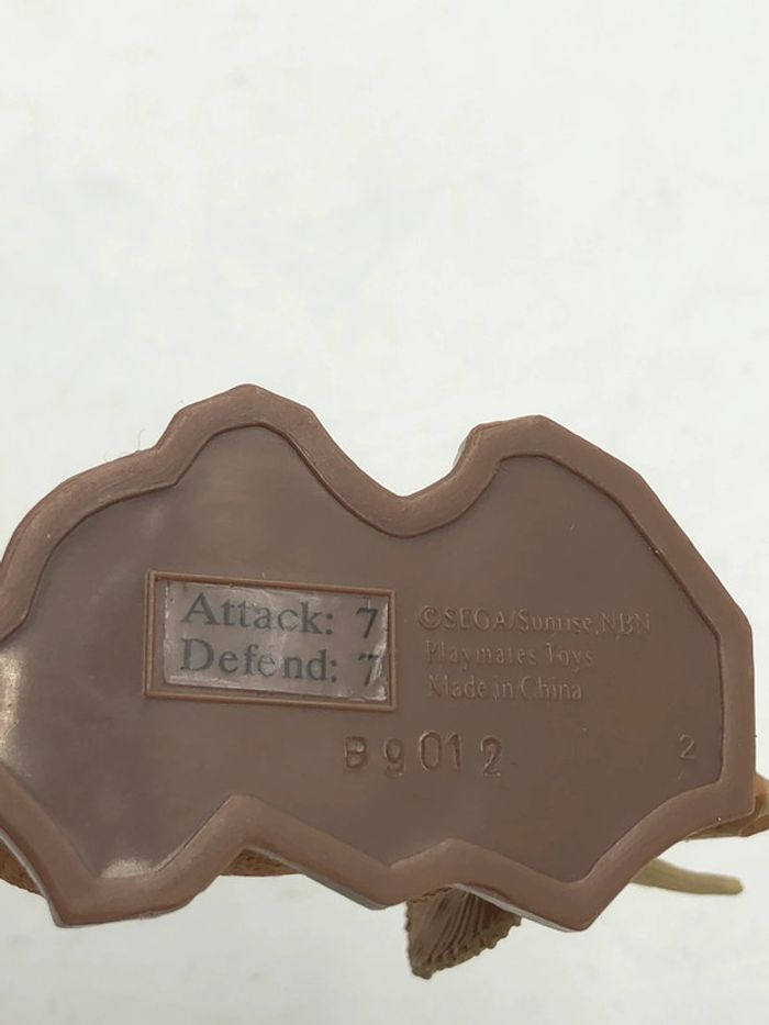 Figurine Sega Sunrise Dinosaur King Tricératops Playmates Toys - photo numéro 6