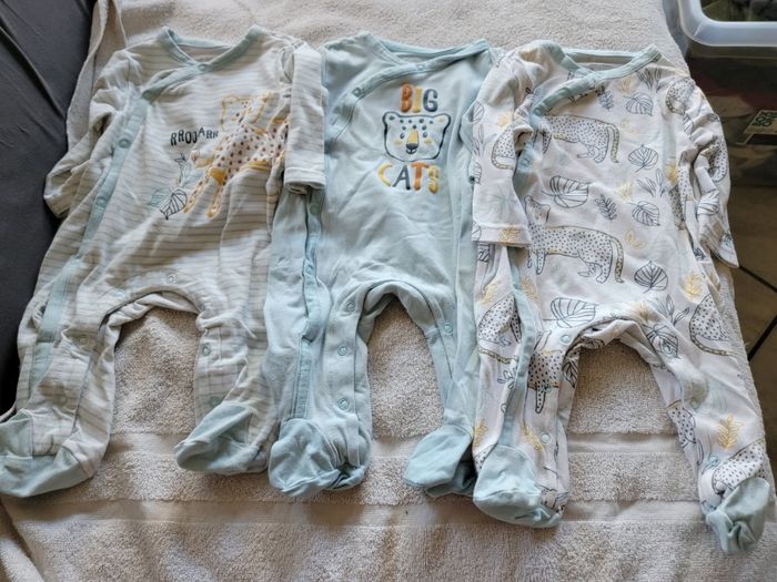 Lot de 7 pyjamas garçon 3 mois