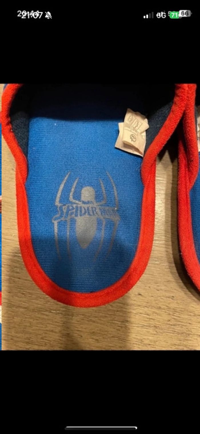 Chaussons garçon Spiderman - photo numéro 2