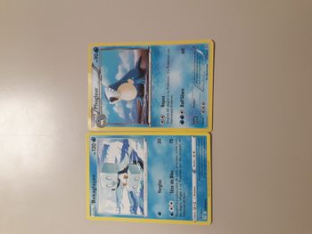 Bekaglaçon + Phogleur lot de 2 cartes Pokémon