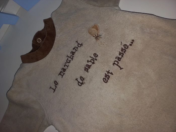 Pyjama / Dors bien / Grenouillère excellent état garçon taille 6 mois - photo numéro 4