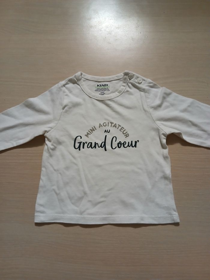 Pull fin bebe taille 3 mois marque kiabi