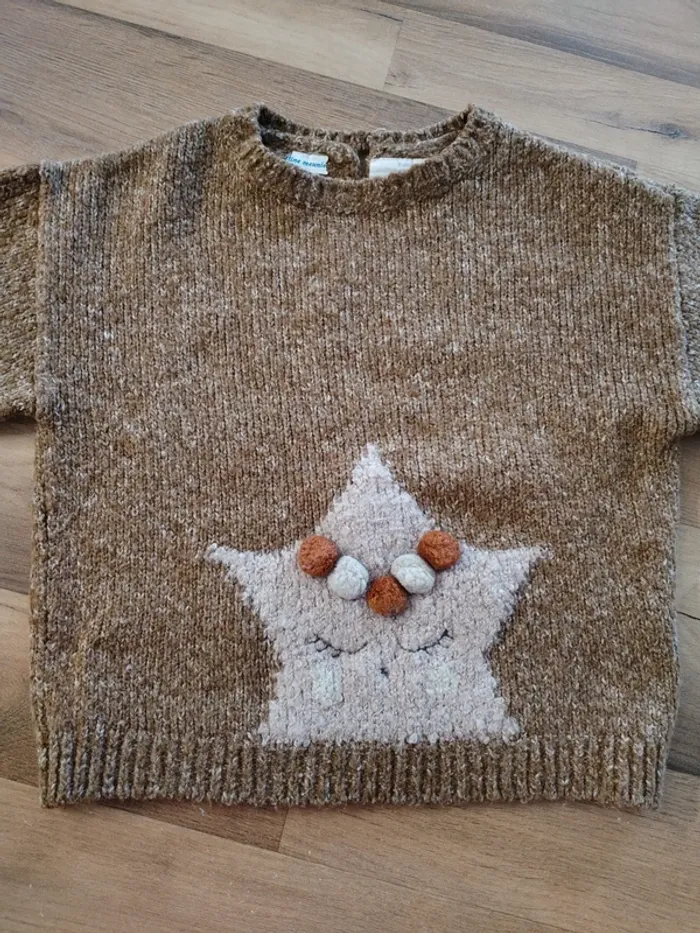 Pull fille 3/4 ans Zara - photo numéro 2