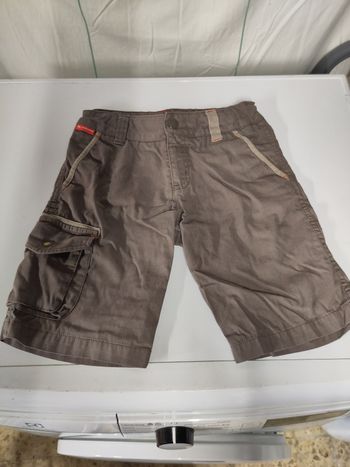 Short Oxylane 6 ans marron 