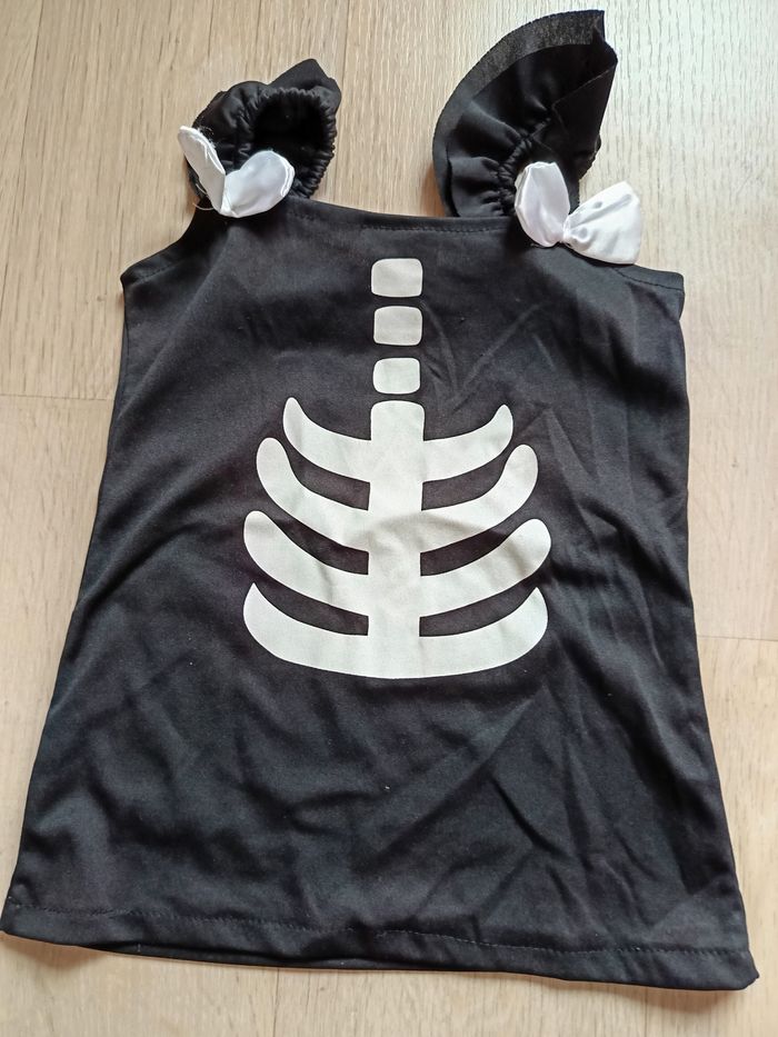 Déguisement squelette en 3/4ans - photo numéro 2