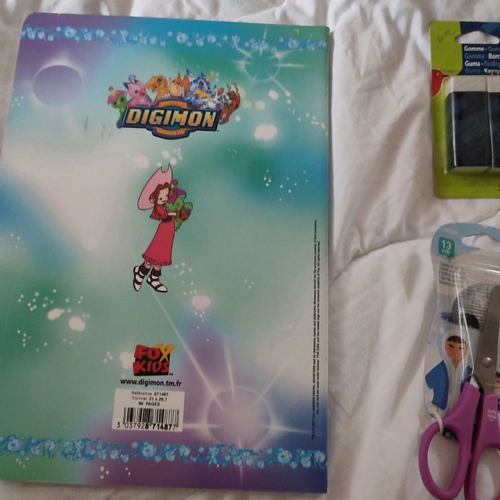 Lot cahier Digimon - photo numéro 2
