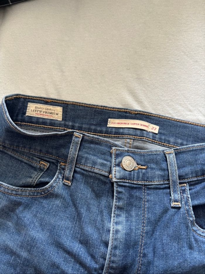 Jean Levis 720 High Rise Super Skinny - photo numéro 5