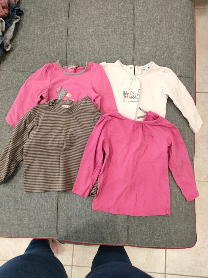 Tee-shirts manches longues 18 mois