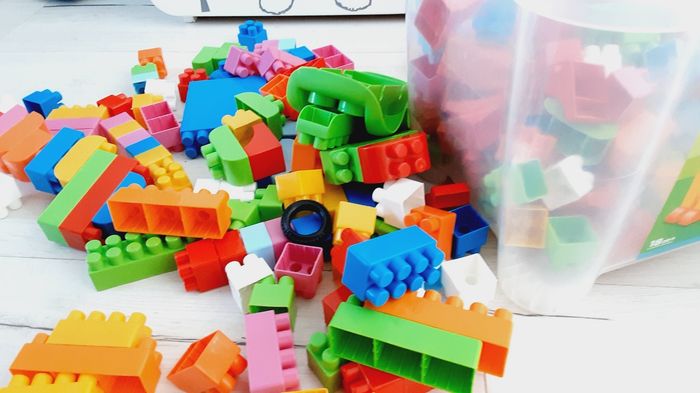 Jouets grosse boîte de 275 briques Abrick jeu de construction - photo numéro 2