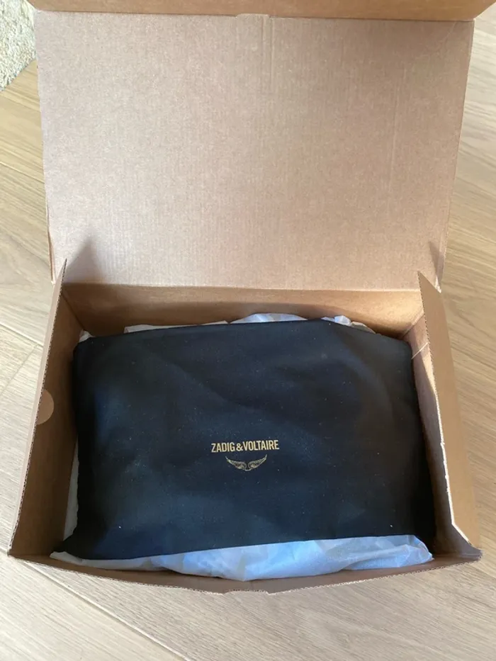 Basket Zadig et voltaire en cuir de chèvre taille 37 - photo numéro 11