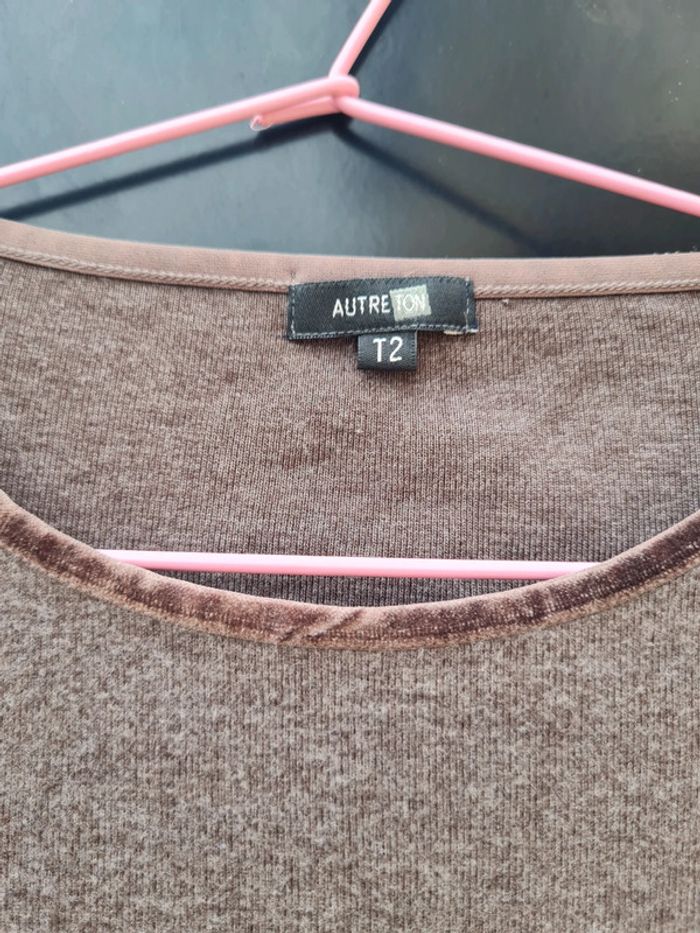 Haut marron AutreTon taille 2 - photo numéro 2