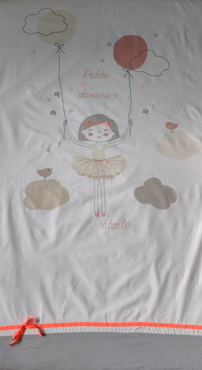 Housse de couette Vertbaudet 140 x 200 + taie