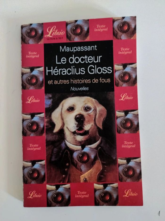 Livre Le docteur Heraclius Gloss Maupassant / 1997
